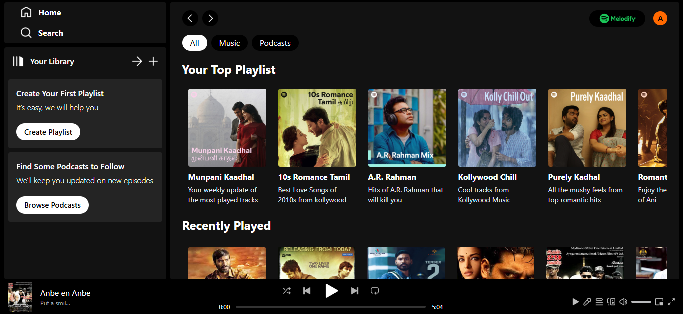 Portfolio Website screenshot
